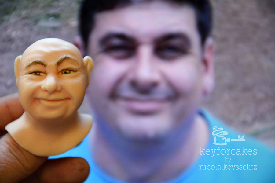 Auftragsarbeit zum 50. Geburtstag mit Vorlage Auftragsarbeit zum 50. Geburtstag mit Vorlage