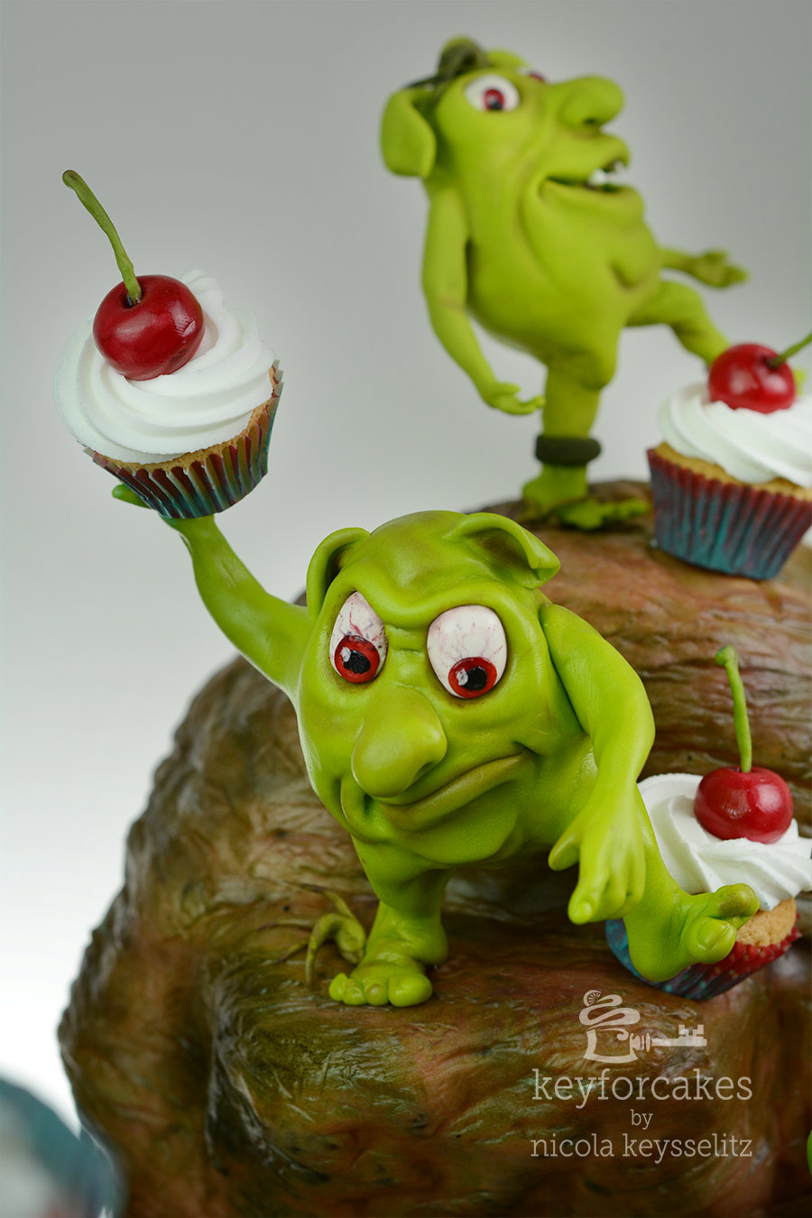 Collaboration by Caketastics Redeyes Monsters in a Monsterstory