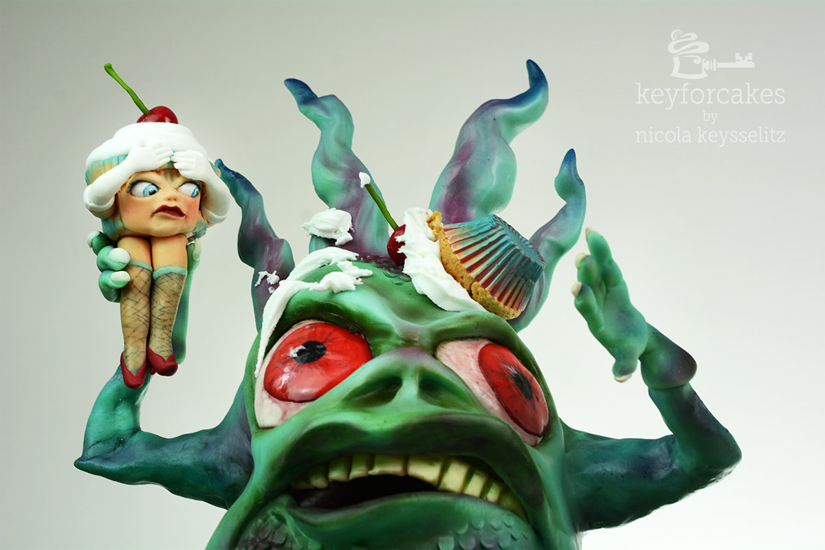 Collaboration by Caketastics Redeyes Monsters in a Monsterstory