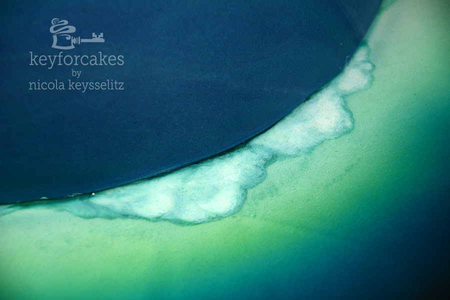 Wettbewerbstorte aus Modellierschokolade zur Cake International 2016 Thema Brexit, der Ausstieg Englands aus der EU