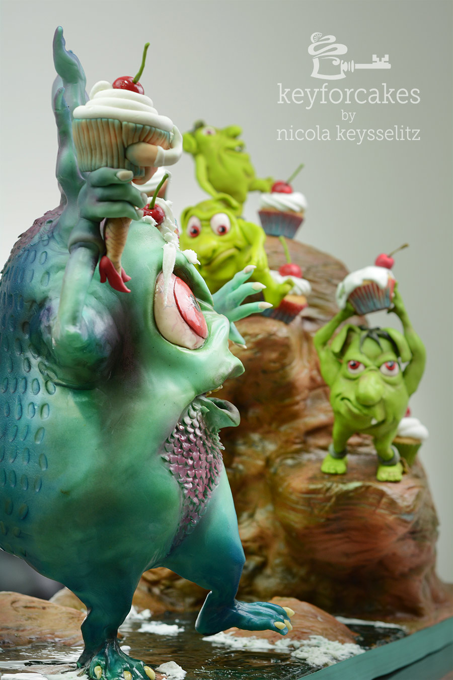 Collaboration by Caketastics Redeyes Monsters in a Monsterstory