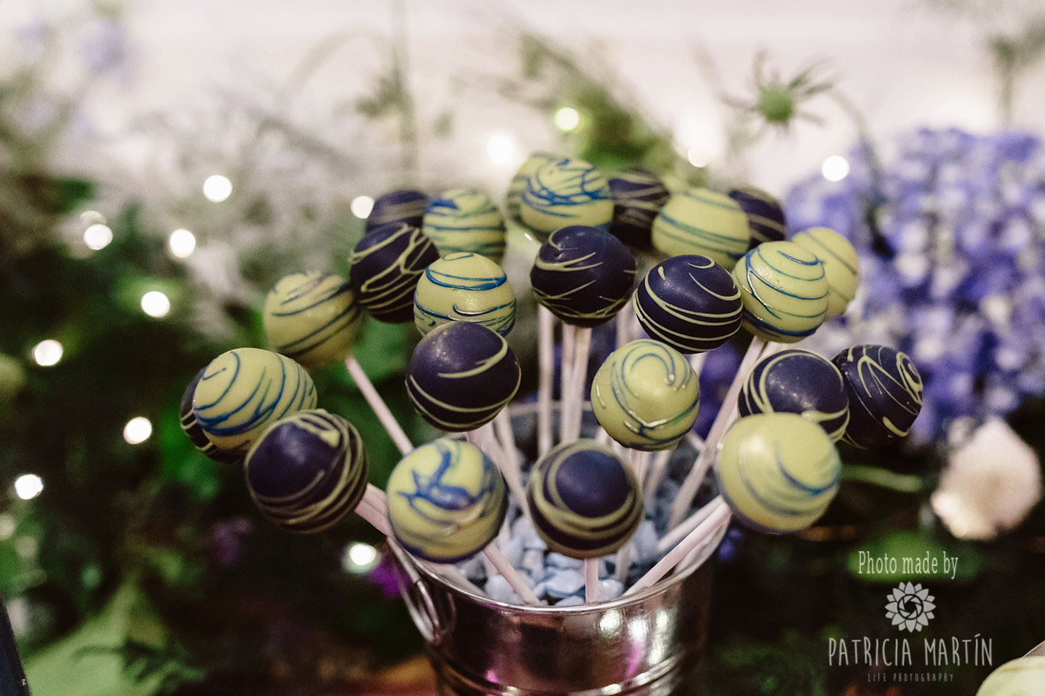 Detailaufnahme Cake pops - Sweet Table