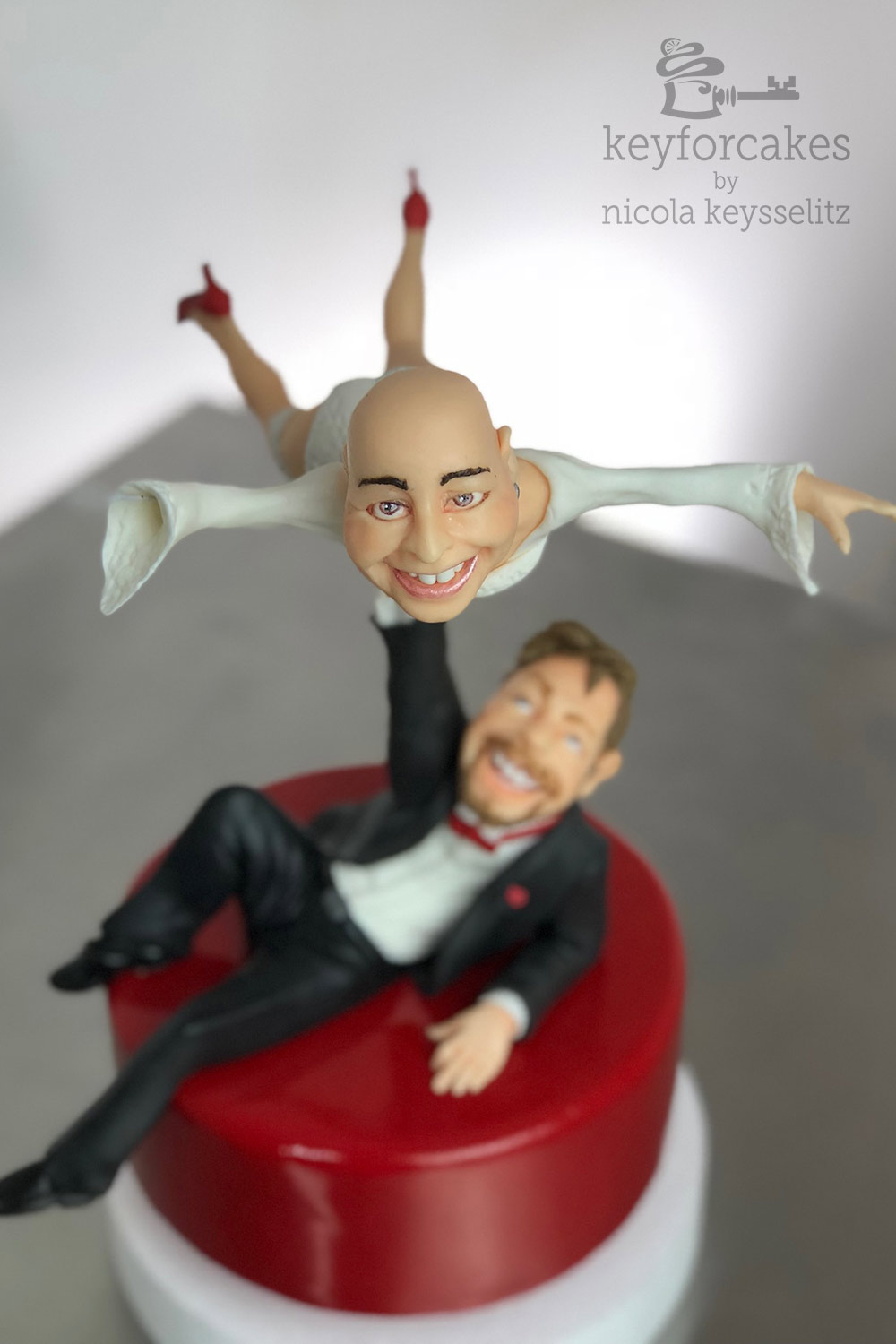 Die fliegende Braut - Auftragsfigur in Arbeit