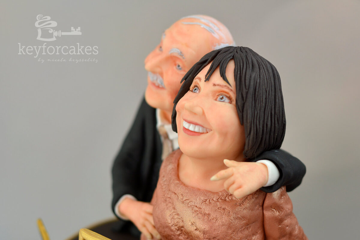 Zur Goldenen Hochzeit der Eltern… – Key for Cakes